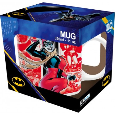 Taza Harley Quinn DC Cómics Cerámica 320 mls