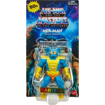 Figura Mer-Man Masters Of The Universe Origins Cartoon Articulada 14 cms