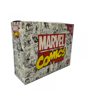 Caja De Regalo 12 Calcetines Marvel Cómics Edición Limitada Talla 40/46
