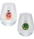 Set 2 Vasos Elphaba & Glinda Wicked Cristal 310 mls