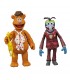 Set 2 Figuras Fozzie Y Gonzo The Muppets Los Teleñecos Articuladas 11 cms
