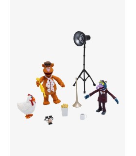 Set 2 Figuras Fozzie Y Gonzo The Muppets Los Teleñecos Articuladas 11 cms