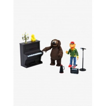 Set 2 Figuras Rowlf & Scooter The Muppets Los Teleñecos Articuladas 11 cms