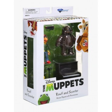 Set 2 Figuras Rowlf & Scooter The Muppets Los Teleñecos Articuladas 11 cms