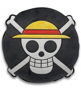 Cojín Calavera Sombrero De Paja One Piece