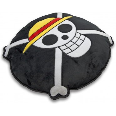 Cojín Calavera Sombrero De Paja One Piece 