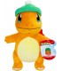Peluche Charmander Con Gorro Pokémon 20 cms