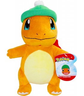 Peluche Charmander Con Gorro Pokémon 20 cms