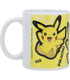 Taza Pikachu Pokémon Cerámica 325 mls