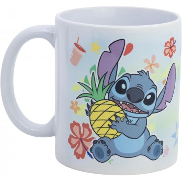 Taza Stitch Seaworld Lilo & Stitch Disney Cerámica 325 mls