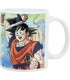 Taza Bulma Y Goku Dragon Ball Z Cerámica 325 mls