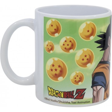 Taza Batalla Dragon Ball Z Cerámica 325 mls
