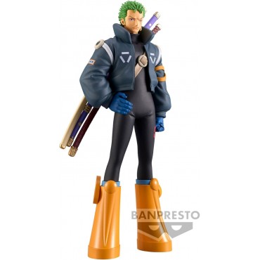 Figura Roronoa Zoro Egghead The Grandline Series One Piece 17 cms