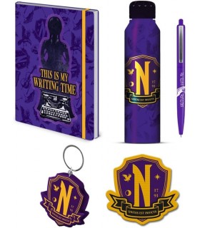 Set Regalo Baúl Academia Nevermore Wednesday