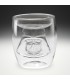Vaso 3D Darth Vader Star Wars Cristal Doble Pared 200 mls