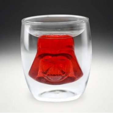 Vaso 3D Darth Vader Star Wars Cristal Doble Pared 200 mls