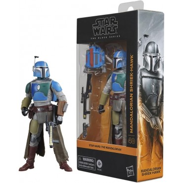 Figura Mandalorian Shriek-Hawk Star Wars The Mandalorian The Black Series Articulada 15 cms