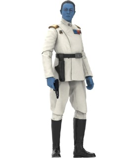 Figura Grand Admiral Thrawn Star Wars Ahsoka The Black Series Articulada 15 cms