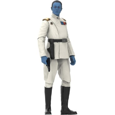 Figura Grand Admiral Thrawn Star Wars Ahsoka The Black Series Articulada 15 cms
