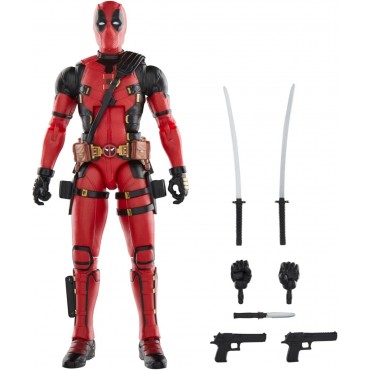 Figura Deadpool Marvel Legends Deadpool & Wolverine Articulada 15 cms