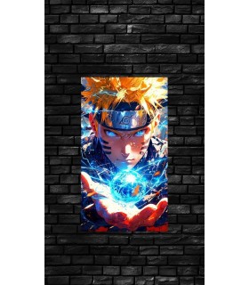 Placa Decorativa Naruto Legado Metálica Cuadro Póster HD