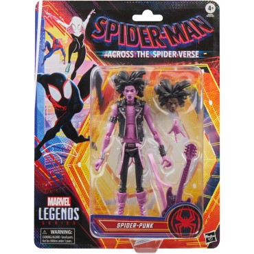 Figura Spider-Punk Spiderman Across The Spiderverse Articulada 15 cms