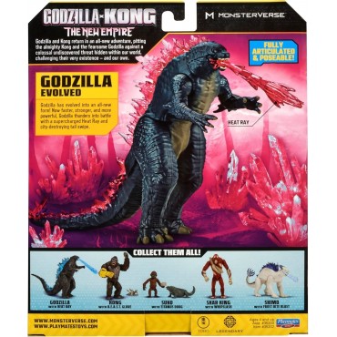 Figura Godzilla Original con Rayo de Calor Godzilla x Kong: The New Empire 15 cms