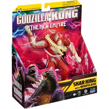 Figura Skar King con Latigo Godzilla x Kong: The New Empire 15 cms