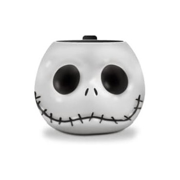 Taza 3D Jack Skellington Pesadilla Antes De Navidad Disney Dolomita 450 mls