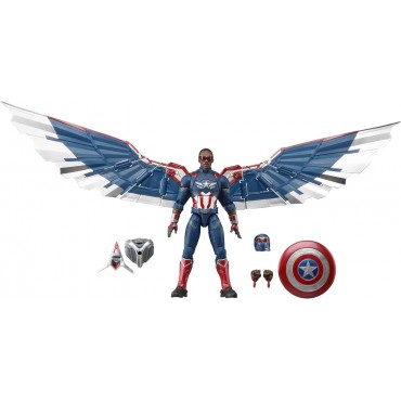 Figura Capitan America Legends Series Capitan America: Brave New World Marvel Studios 15 cms