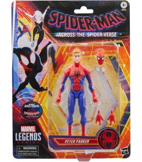 Figura Peter Parker Spider-Man Across the Spider-Verse Marvel Legends Series 15 cms