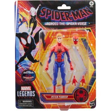 Figura Peter Parker Spider-Man Across the Spider-Verse Marvel Legends Series 15 cms