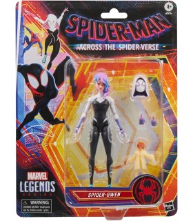 Figura Spider-Gwen Spider-Man Across the Spider-Verse Marvel Legends Series 15 cms