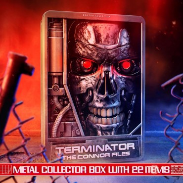 Caja Metálica Terminator The Connor Files doctor Collector 