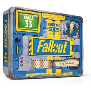 Caja Metálica Fallout Vault 33 Kit de Lucy Dweller Doctor Collector