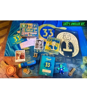 Caja Metálica Fallout Vault 33 Kit de Lucy Dweller Doctor Collector