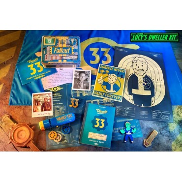 Caja Metálica Fallout Vault 33 Kit de Lucy Dweller Doctor Collector