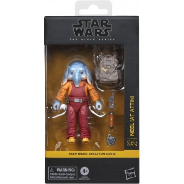 Figura Neel (AT ATTIN) Star Wars Skeleton Crew Articulada 13 cms