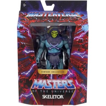 Figura Skeletor Masters Of The Universe Masterverse Vintage Collection Articulada 18 cms