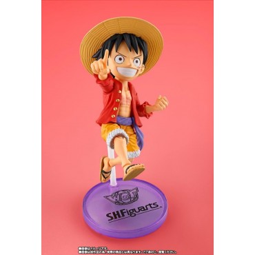 Figura Monkey D. Luffy Tamashii Web Shop Version One Piece S.H. Figuarts Articulada 7,5 cms