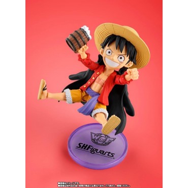 Figura Monkey D. Luffy Tamashii Web Shop Version One Piece S.H. Figuarts Articulada 7,5 cms