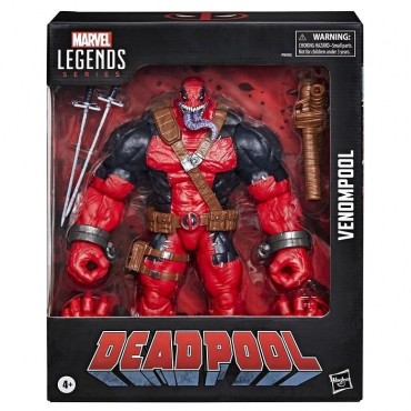 Figura Venompool Deadpool Marvel Legends Articulada 19 cms