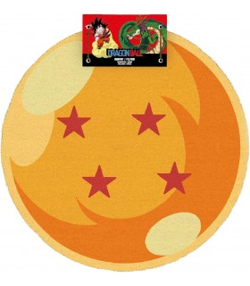 Felpudo Redondo Bola de Dragón 4 Estrellas Dragon Ball 50 cms