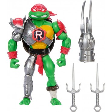 Figura Raphael MOTU X TMNT Turtles of Grayskull Masters of the Universe Teenage Mutant Ninja Turtles Articulada 14 cms