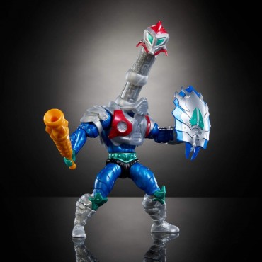 Figura Mekaneck MOTU X TMNT Turtles of Grayskull Masters of the Universe Teenage Mutant Ninja Turtles Articulada 14 cms