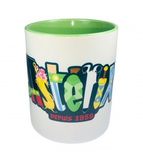 Taza Astérix Logo Cerámica 320 mls