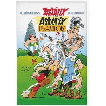 Imán Decorativo Portada Astérix Le Gaulois 5,5 x 8 cms (Francés)