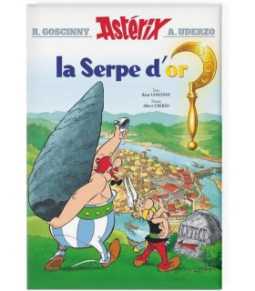 Imán Decorativo Portada Astérix La Serpe D'Or 5,5 x 8 cms (Francés)