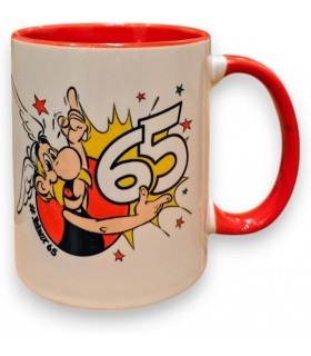 Taza Astérix 65 Aniversario Cerámica 320 mls