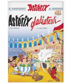 Imán Decorativo Portada Astérix Gladiateur 5,5 x 8 cms (Francés)